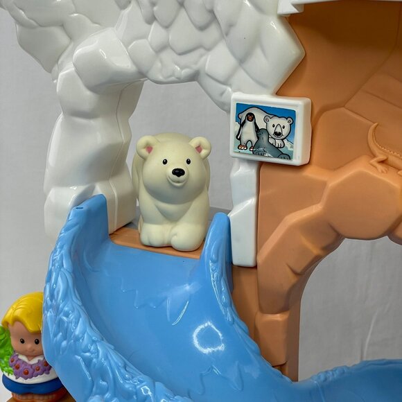 Fisher-Price Kids Toy Little People Zoo Animals Tree House Playset - Picture 8 of 15